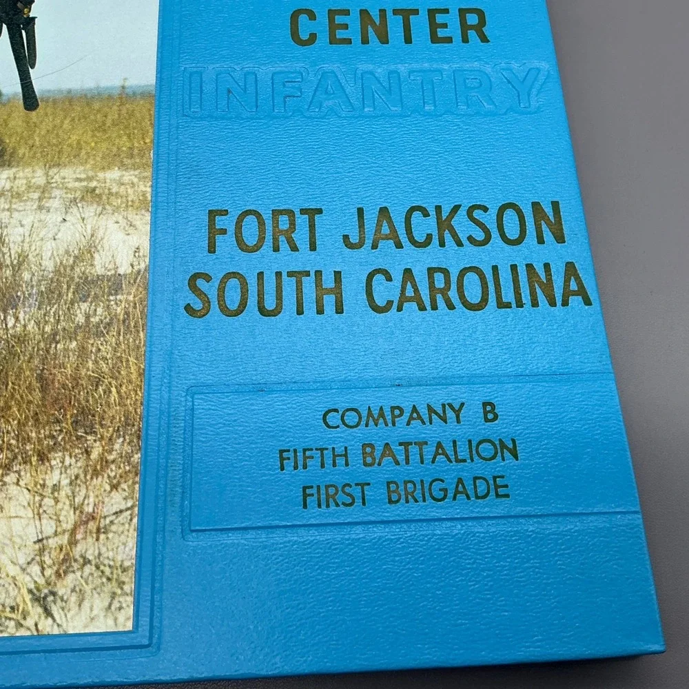 1960s US Army Fort Jackson Yearbook Company B 5th Battalion 1st Brigade Infantry